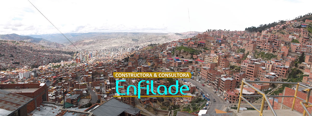 ENFILADE panoramica ciudad La Paz